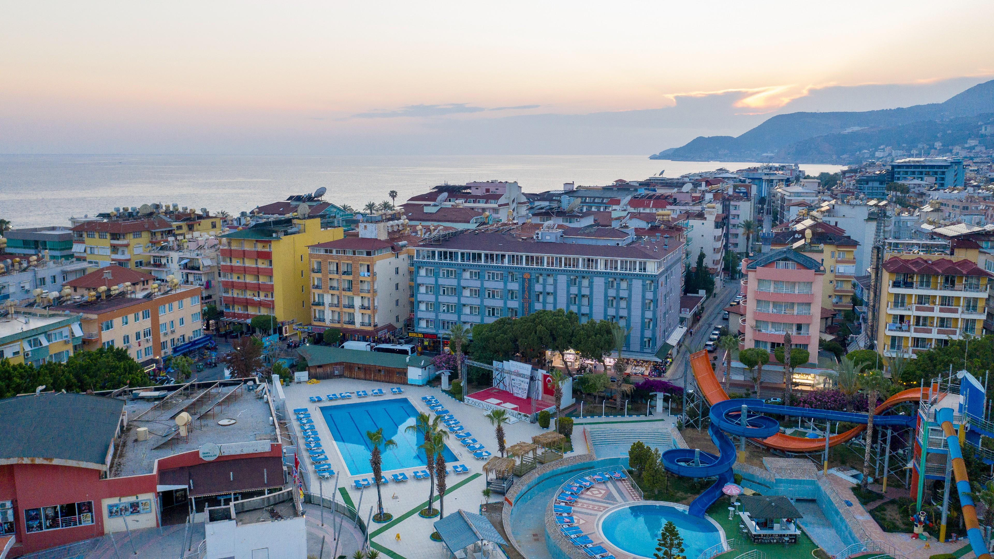 Aslan Sand & City Hotel Аланія Екстер'єр фото